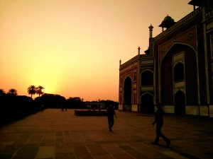 Humayun's Tomb aat Sunset