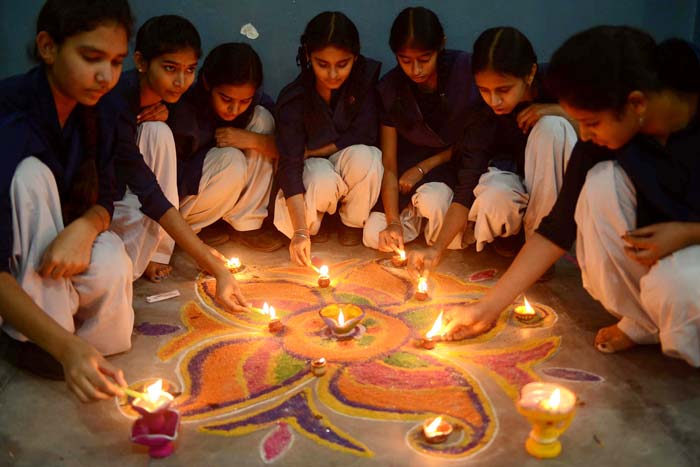 experiencing diwali festival in india