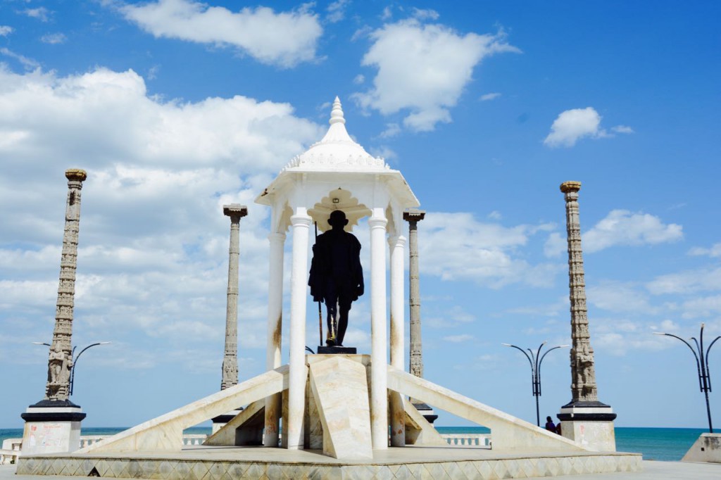 Pondicherry_Gandhi_Statue