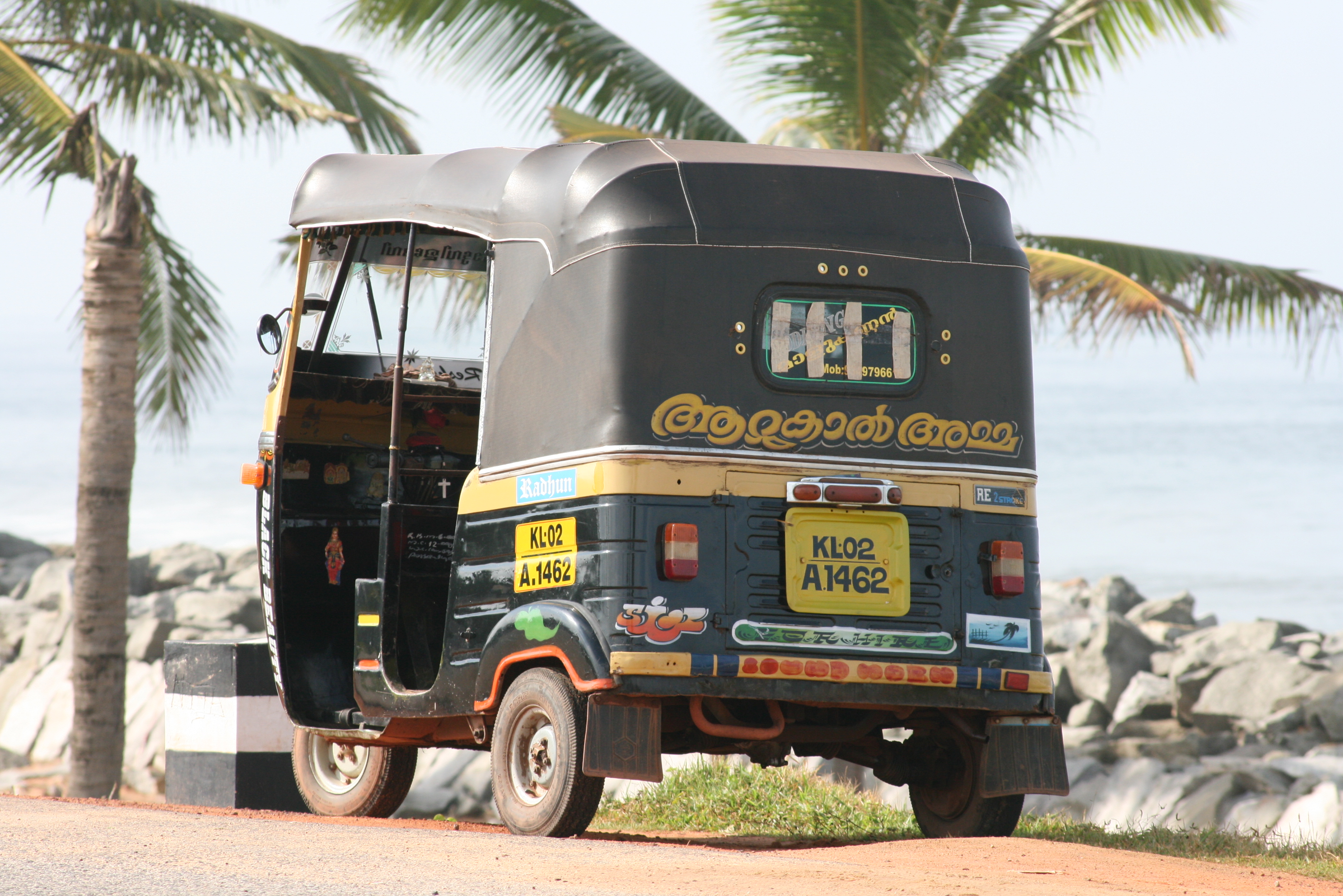 Rikshaw und Tuk Tuk Preis in Indien