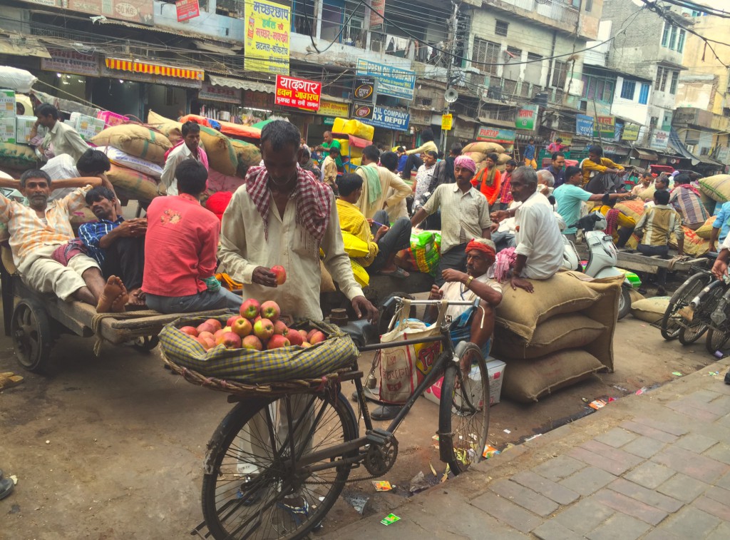 The busting streets of the exciting markets