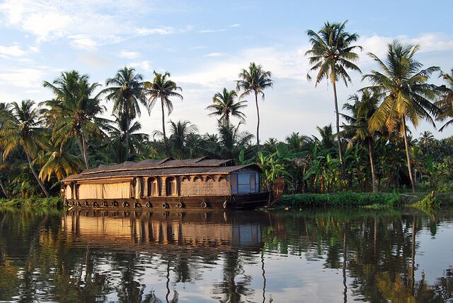 Backwaters of Kerela, India