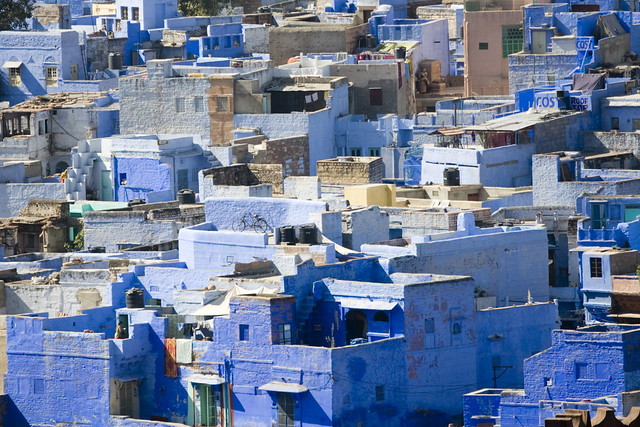 blue city