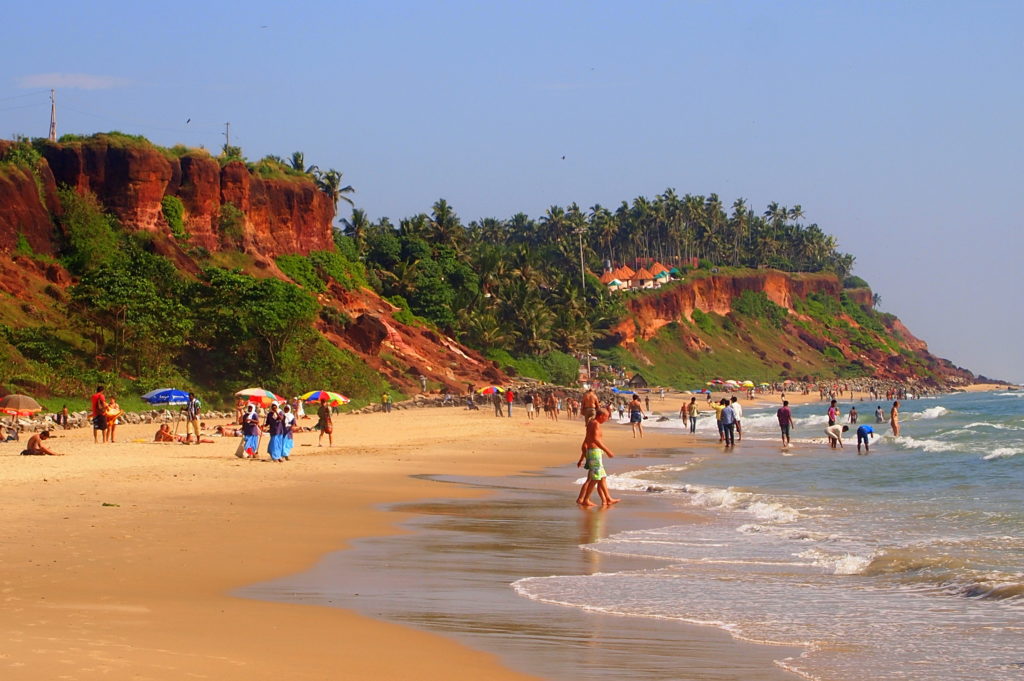 LES ROUTARDS EN INDE-Plages en Inde - Varkala 